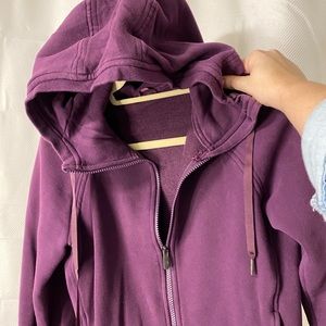 Dark magenta lululemon sweater